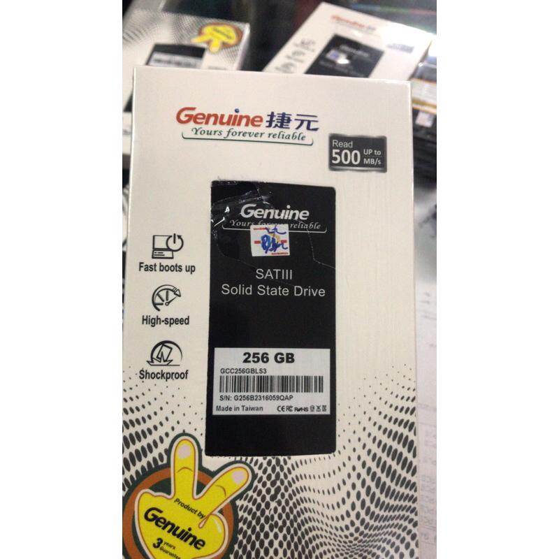 SSD genuine 256GB sata III