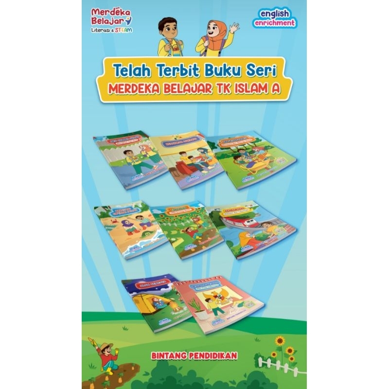 Buku Seri Merdeka Belajar TK Islam A, Bintang Pendidikan