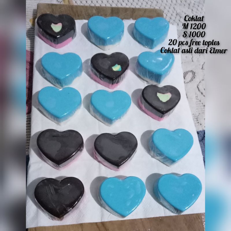 

Coklat love rasa vanila blue