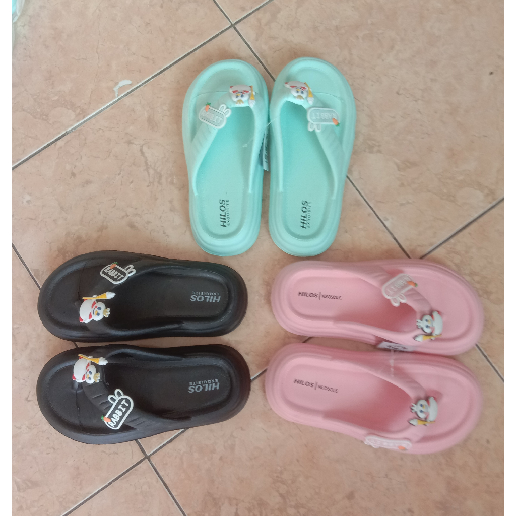 Sandal jepit wanita motif mixue 2208 HILOS 36-41