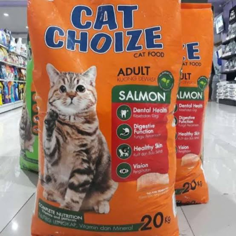 CAT CHOIZE SALMON 20KG EKSPEDISI