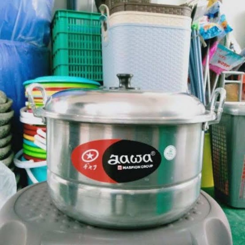 Panci dandang jawa 20cm, 22cm, 24cm, 26cm / panci ekonomi / panci jawa / panci kukus / panci saranga