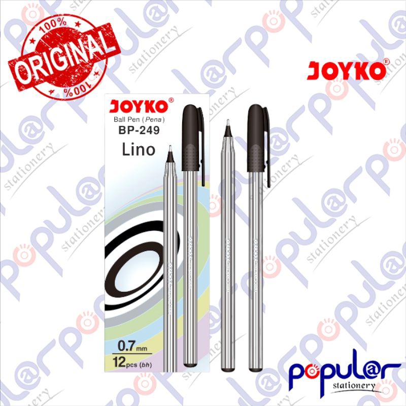 

Bolpoint Joyko BP 249 Lino ( 1Dzn / 12Pcs )