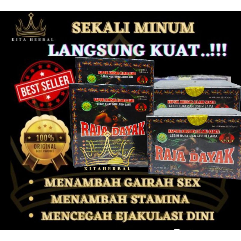 raja dayak kapsul black(COD)