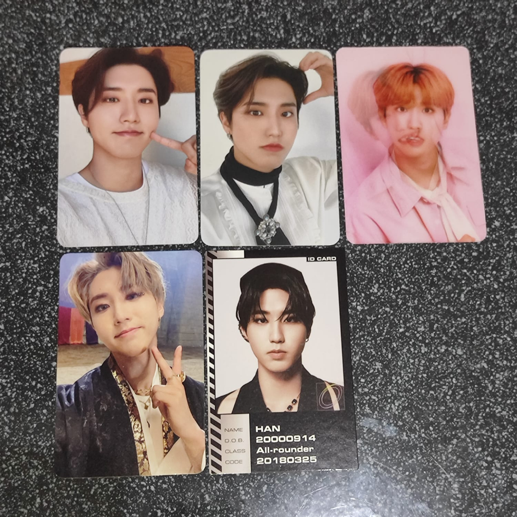 [READY] Official Photocard Nacific X Straykids Han Jisung (R4 R12 R14)