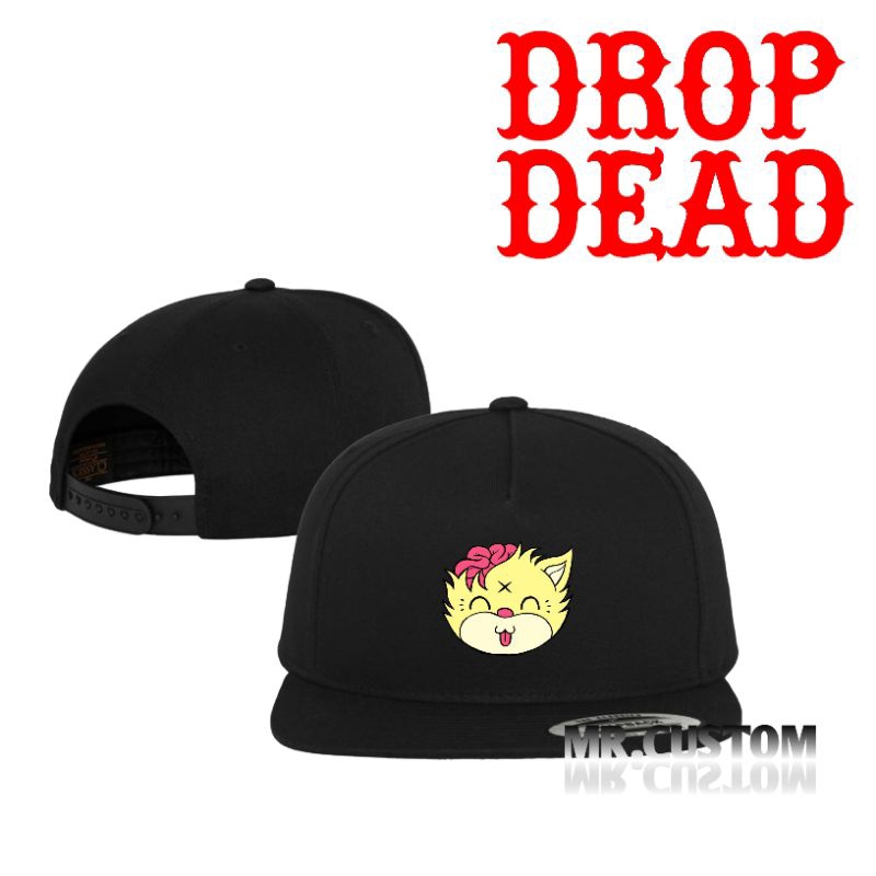 Topi Snapback Premium BMTH DropDead - Topi Snapback Hardcore - Topi Band Bring Me The Horizon Pria W