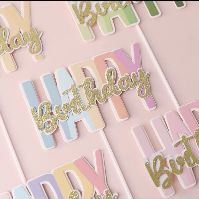 topper cake/topper kue/topper happy birthday/topper ulang tahun/ topper anak/ topper elsa/ topper su