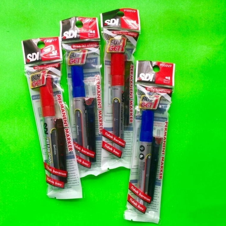 

Spidol +refill SDI P-500VP/permanent marker
