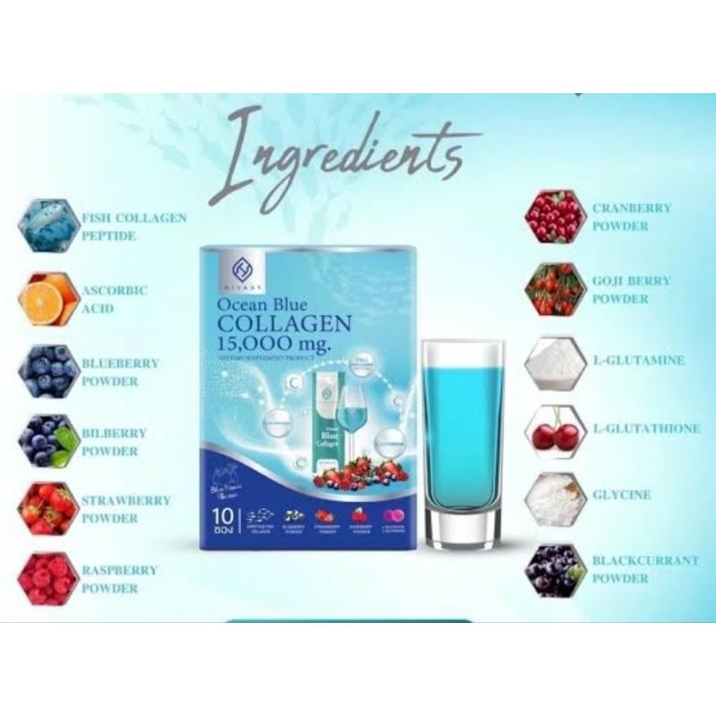 Ocean Blue Collagen 15.000 mg