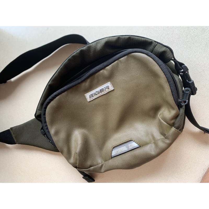 Waistbag Eiger Riding Buick 1.1 Waist Bag 4L - Olive (Preloved)