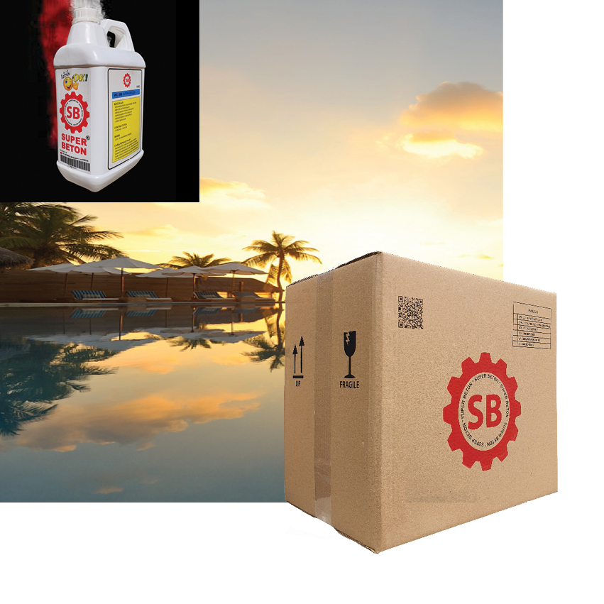 SB SUPER BETON SPC-200 SUPERPLATICIZER 5KG @ 1BOX obat cor beton menmbah kekuatan tekan beton