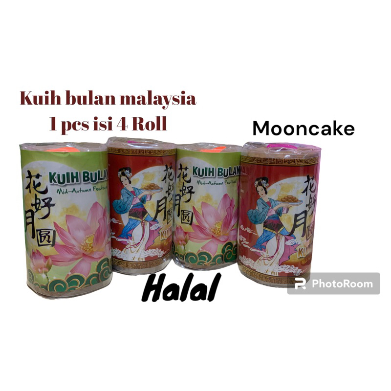 

Mooncake malaysi4 kue bulan isi 4 pcs / kuebulan - moon cake - bulan - kue festival