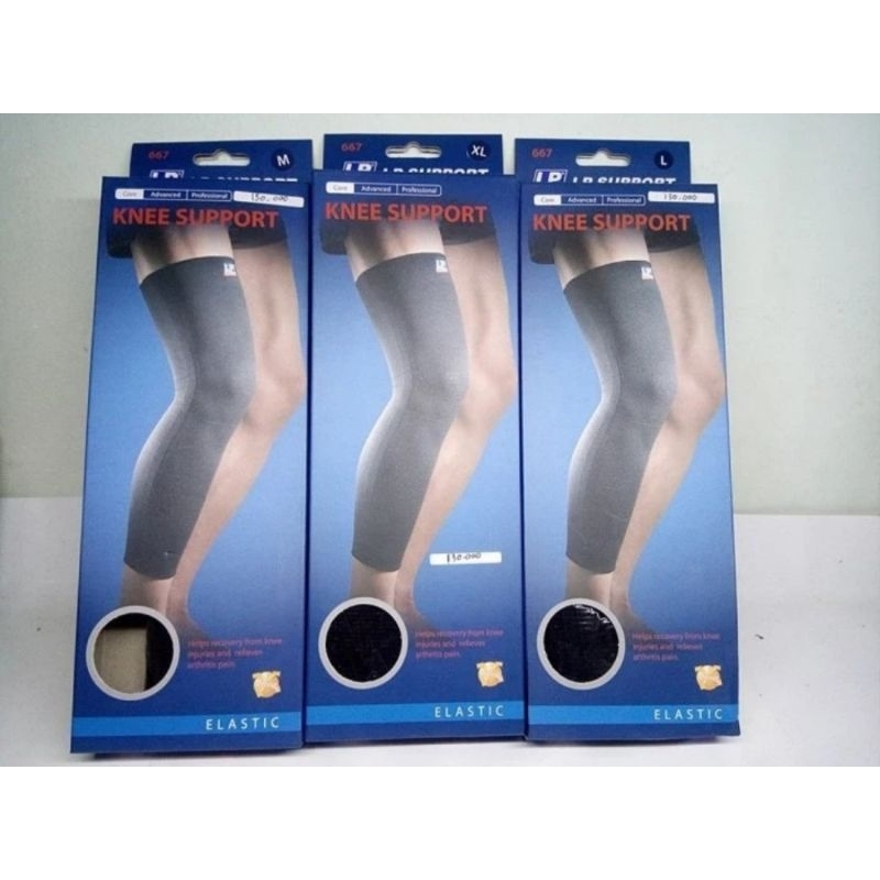 Knee LP Support Panjang Original Deker Lutut Engkel 667 Long Original