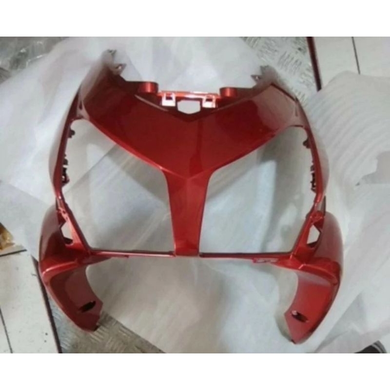 COVER TAMENG DEPAN VARIO KARBU 110 MERAH CANDY 64301 KVB 930CSR ORIGINAL AHM