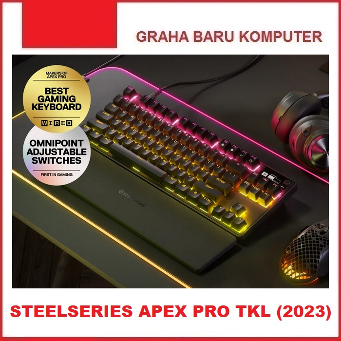 Steelseries Apex Pro TKL Gaming Keyboard