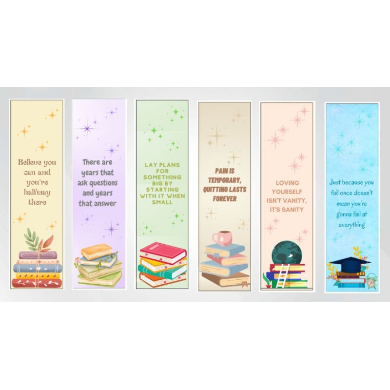 

Bookmark Pembatas Buku Edisi Kata