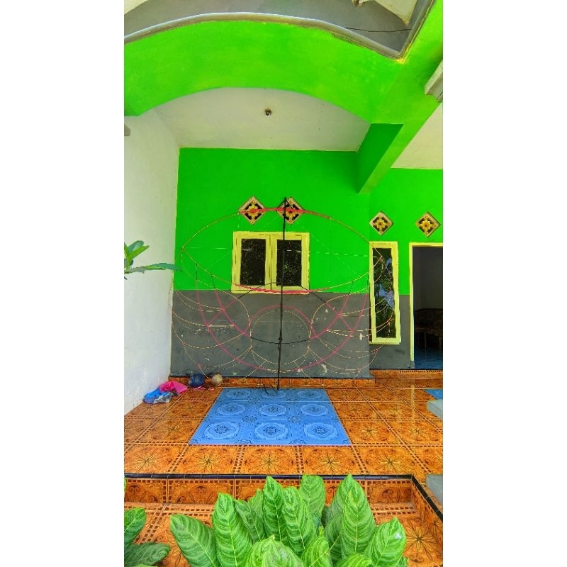 kerangka layangan ram raman