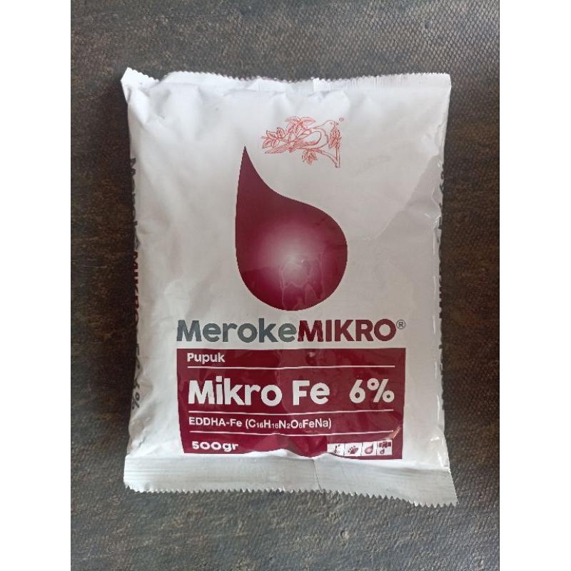 MEROKE MIKRO FE EDDHA 6% KEMASAN 500 GR
