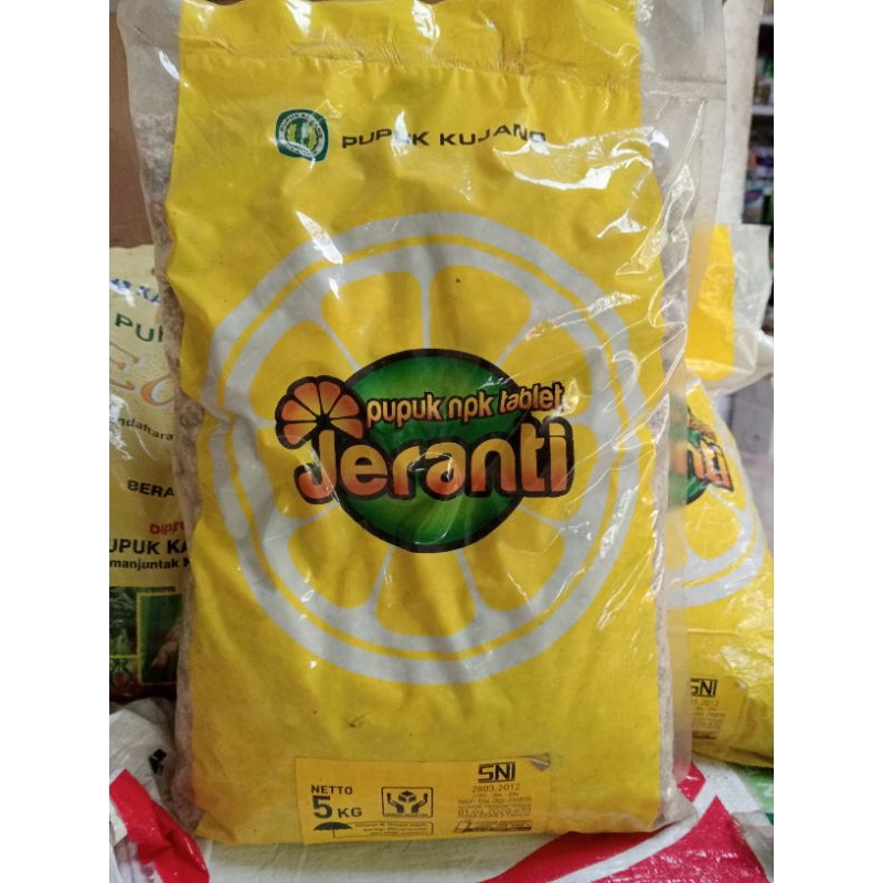 Pupuk NPK Tablet Jeranti 5kg