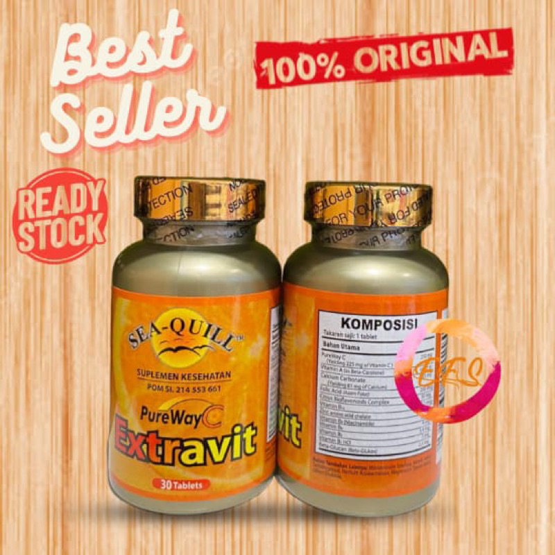 SeaQuill PureWay C Extravit 30 tablet