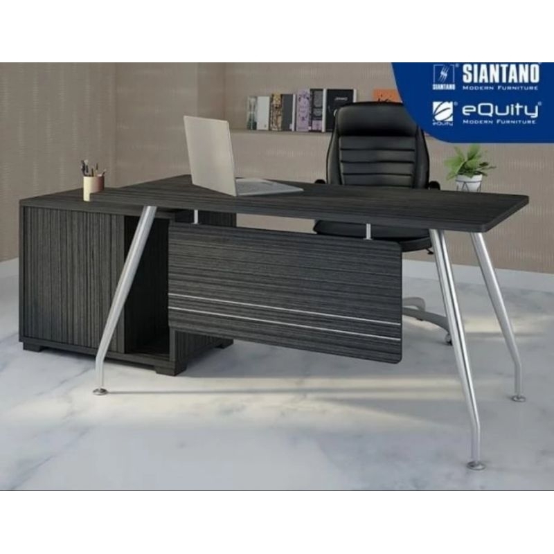 MEJA DIREKTURE MEJA KERJA MEJA KANTOR MEJA LETER L MEJA MINIMALIS MEJA TULIS SIANTANO OT153
