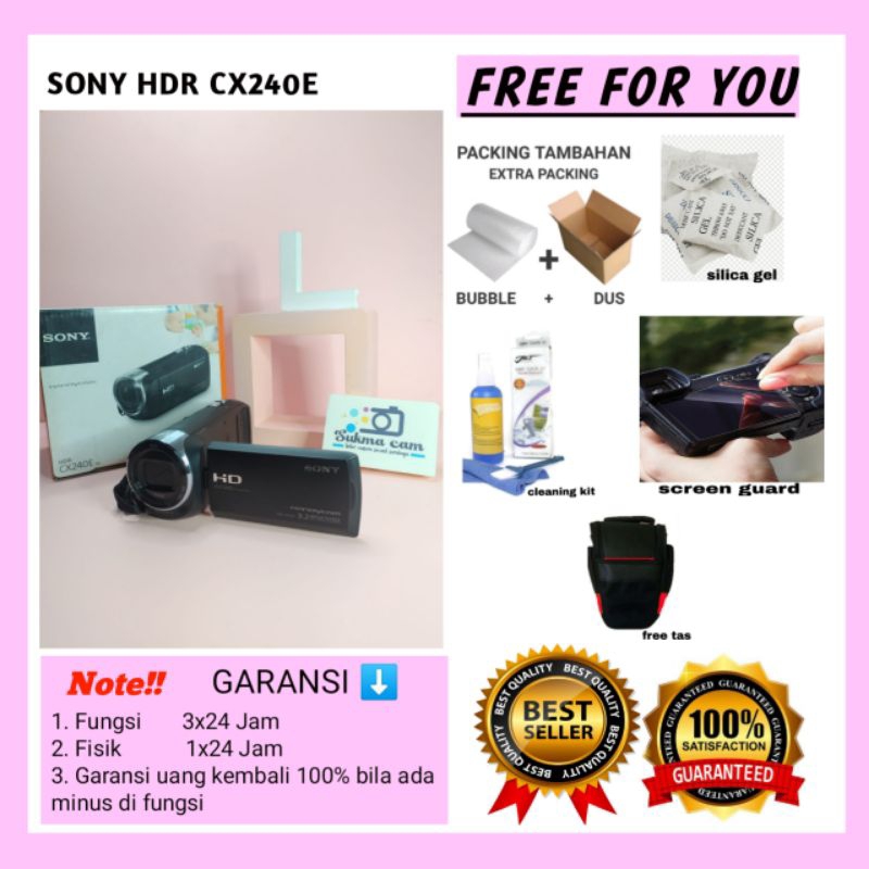 Handycam Sony HDR CX240e