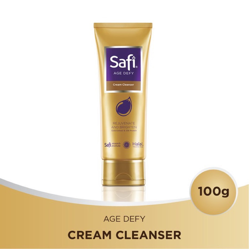 SAFI AGE DEFY CREAM CLEANSER REJUVENATE AND BRIGHTEN 100G - SAFI
