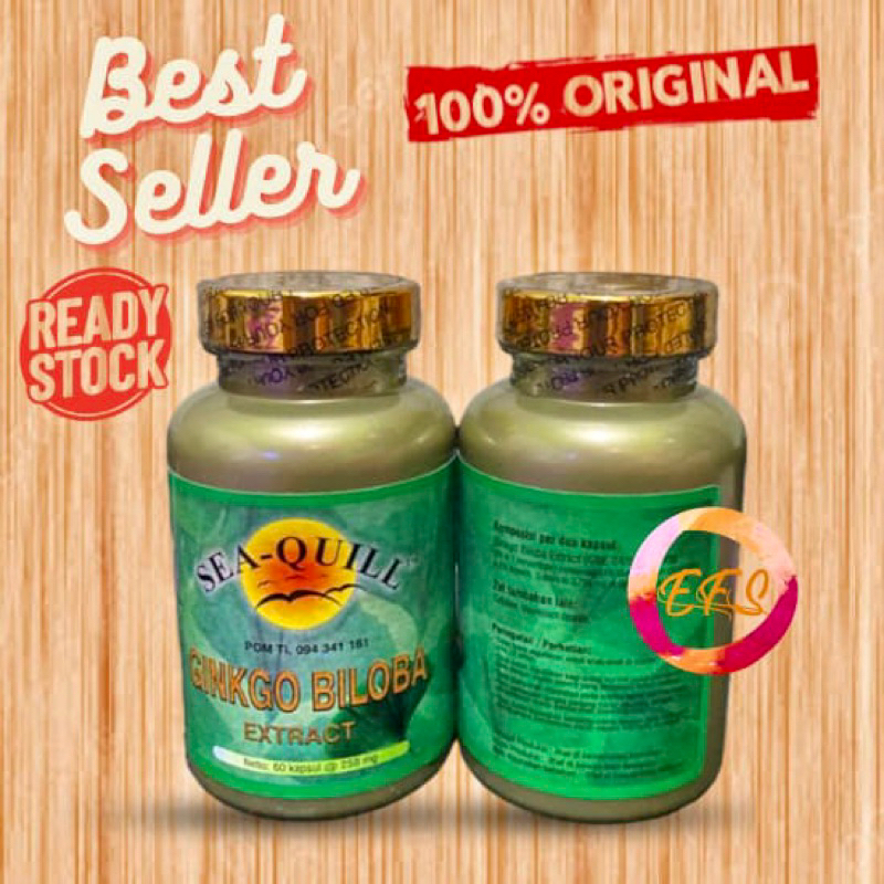 Sea Quill Ginkgo biloba  60 kapsul