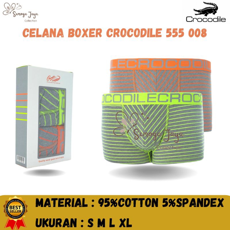CELANA DALAM PRIA BOXER CROCODILE 008