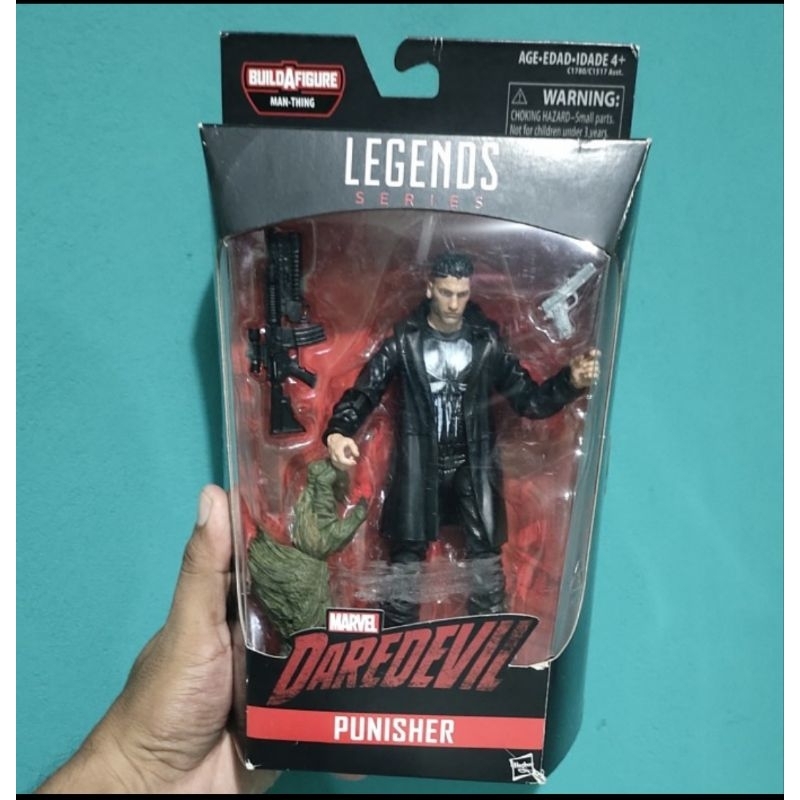 Marvel Legends Punisher Netflix Baf Manthing