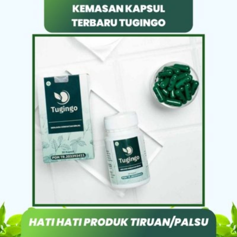 Tugingo Kapsul Herbal Sehatkan Ginjal dan Kuatkan Ginjal (30 Kapsul)