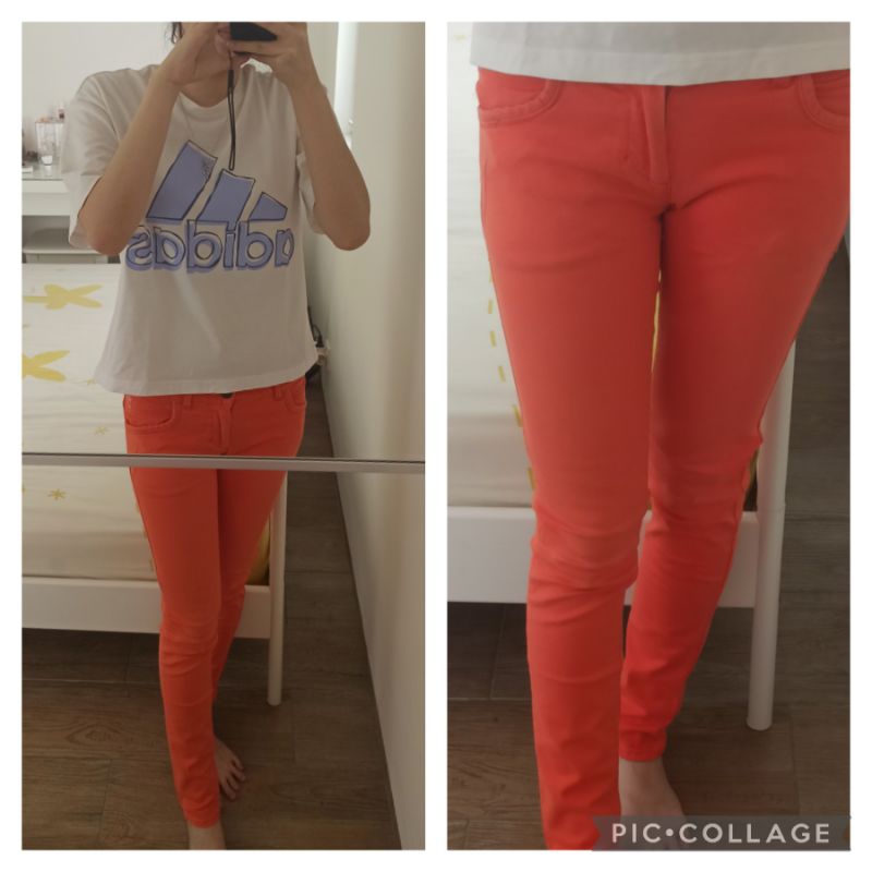 Preloved Celana Skinny Jeans Coconut Island Orange