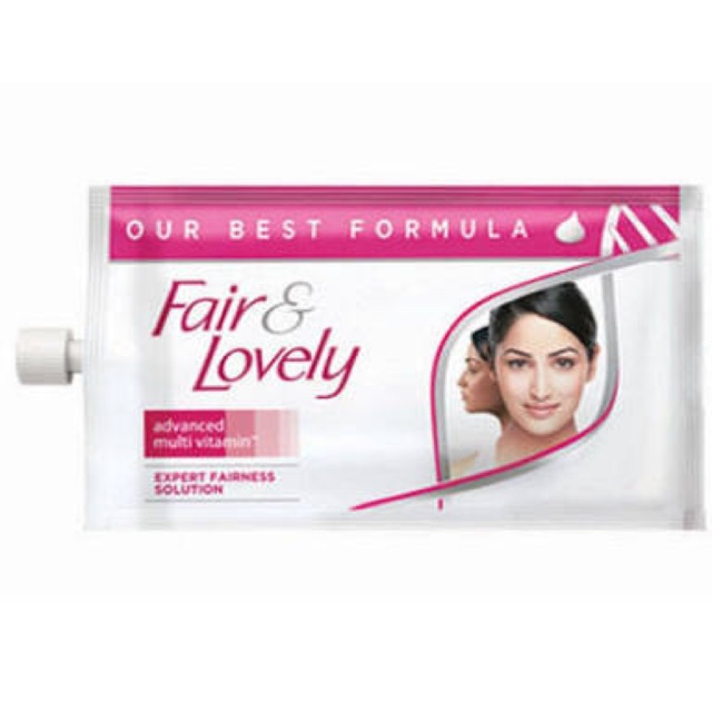 fair & lovely cream sachet