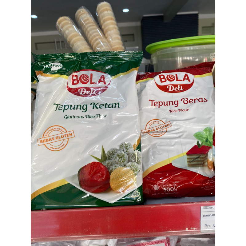 

Bundling 2pcs Bola Deli 500gr tepung beras + ketan
