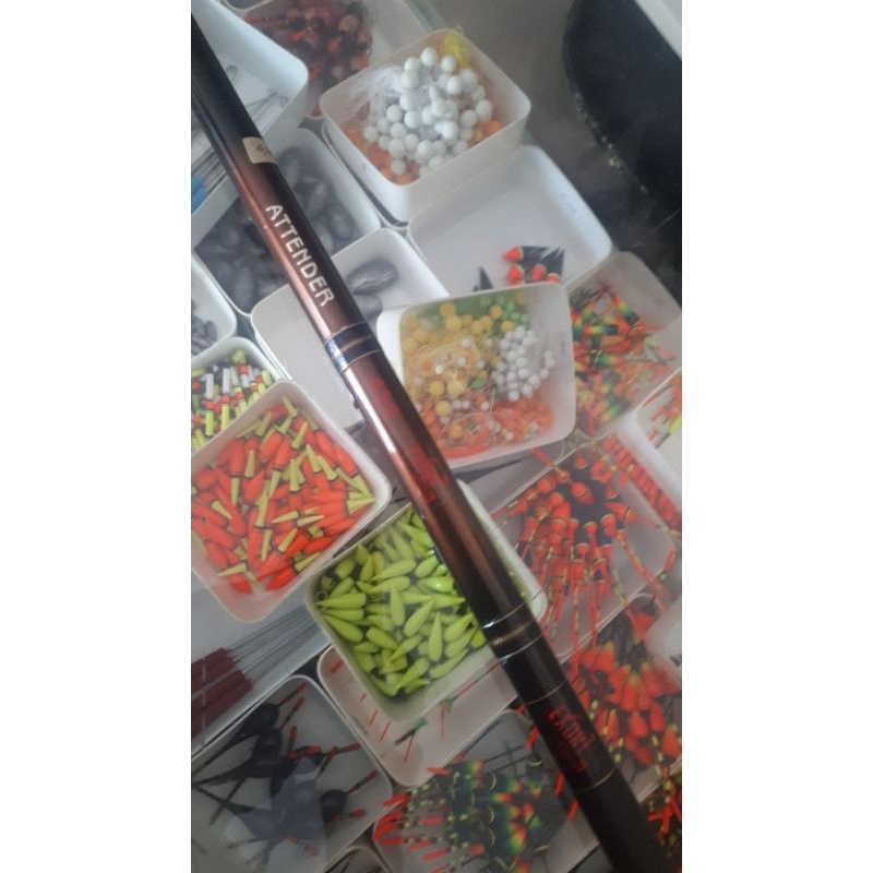 Joran Tegek Tongkat Pancing Exori Attender Kolong