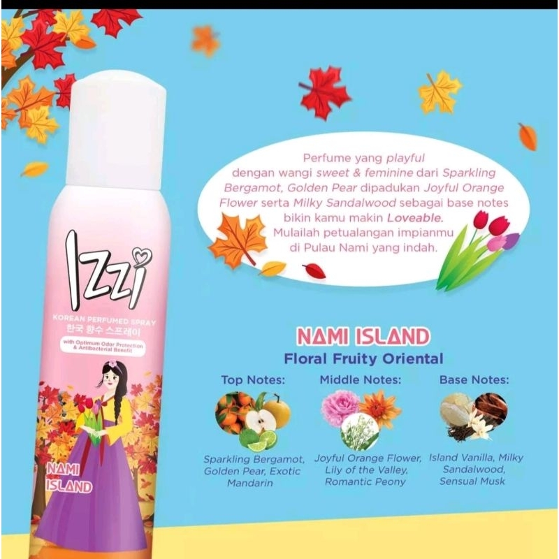 IZZI KOREAN PERFUMED SPRAY