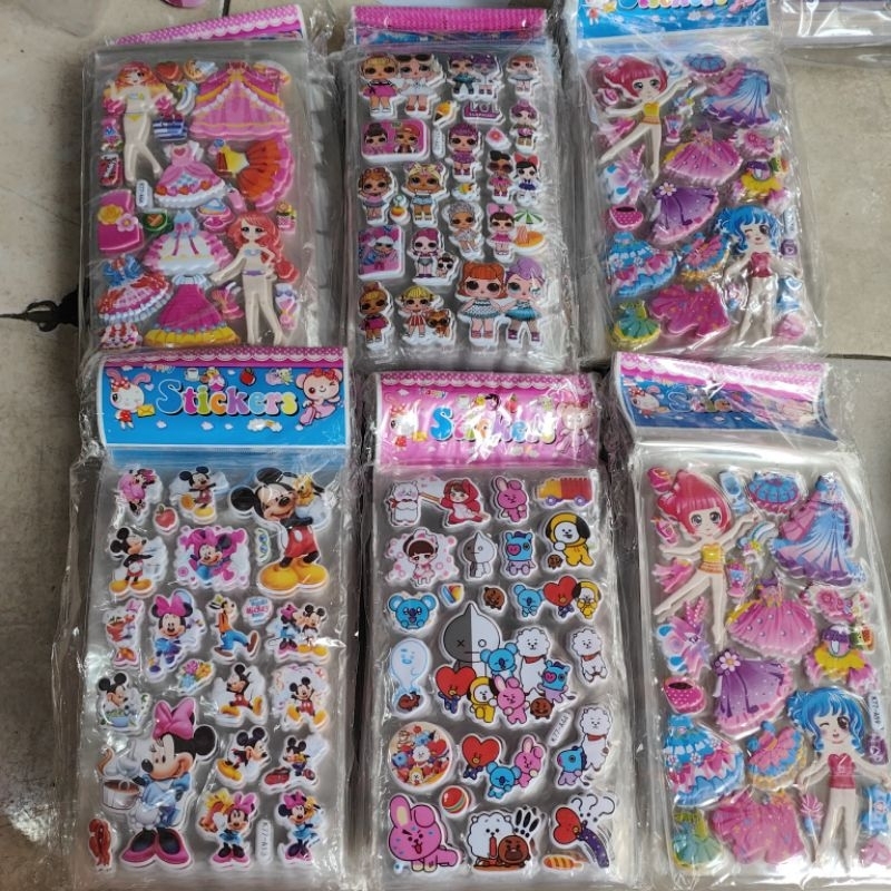 

20 pcs STICKER TIMBUL TANGGUNG STIKER EMBOYS TG