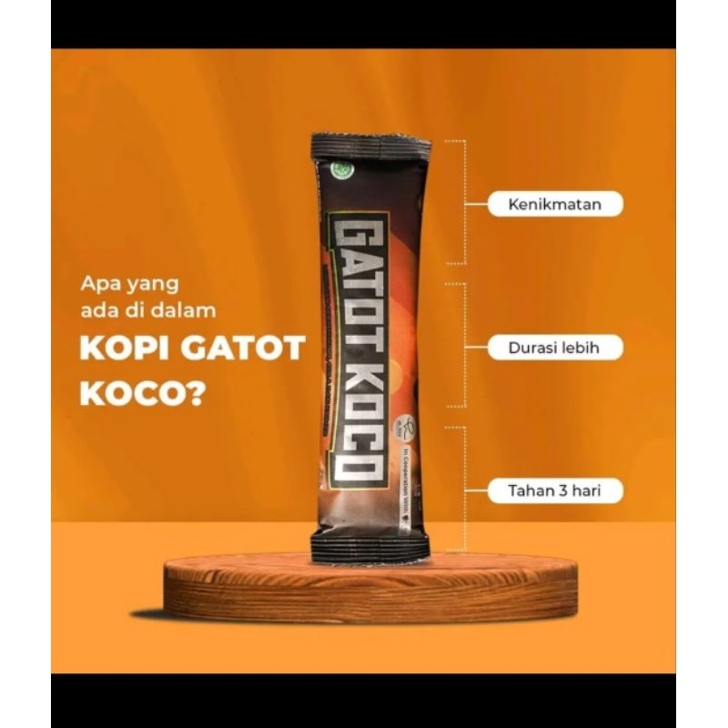 

[3 Sachet] Kopi Gatot Koco