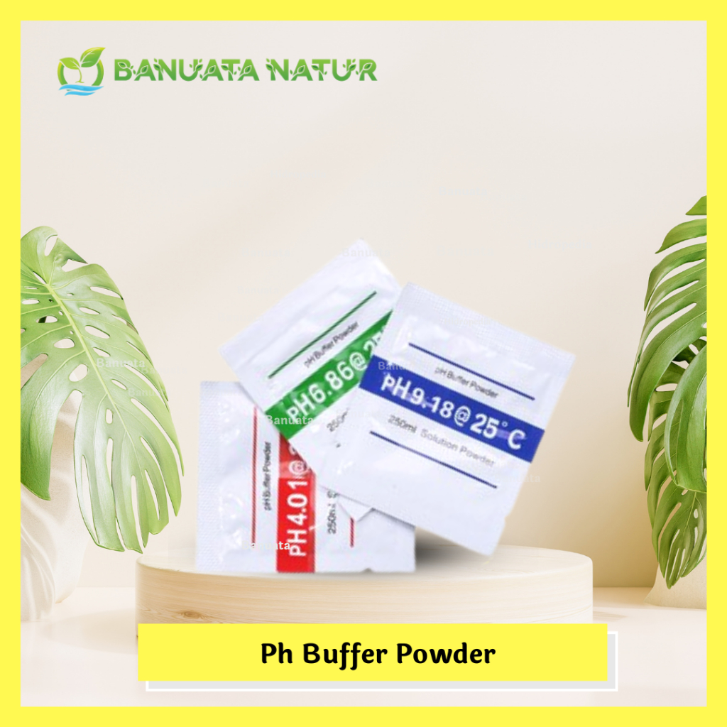 BUBUK/SERBUK KALIBRASI PH METER/ PH BUFFER POWDER (4.01, 6.86, 9.18)