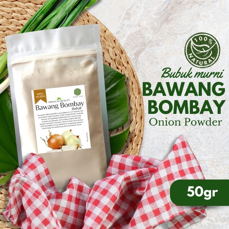 

Onion Powder Bawang Bombay Bubuk Premium Herbs Time