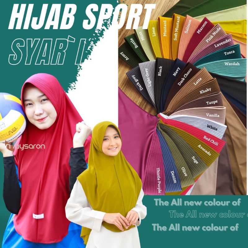 HIJAB SPORT MAYSARON SYAR'I