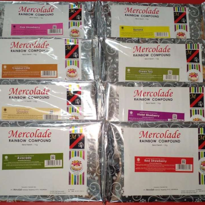 

MERCOLADE RAINBOW COMPOUND 1 KG