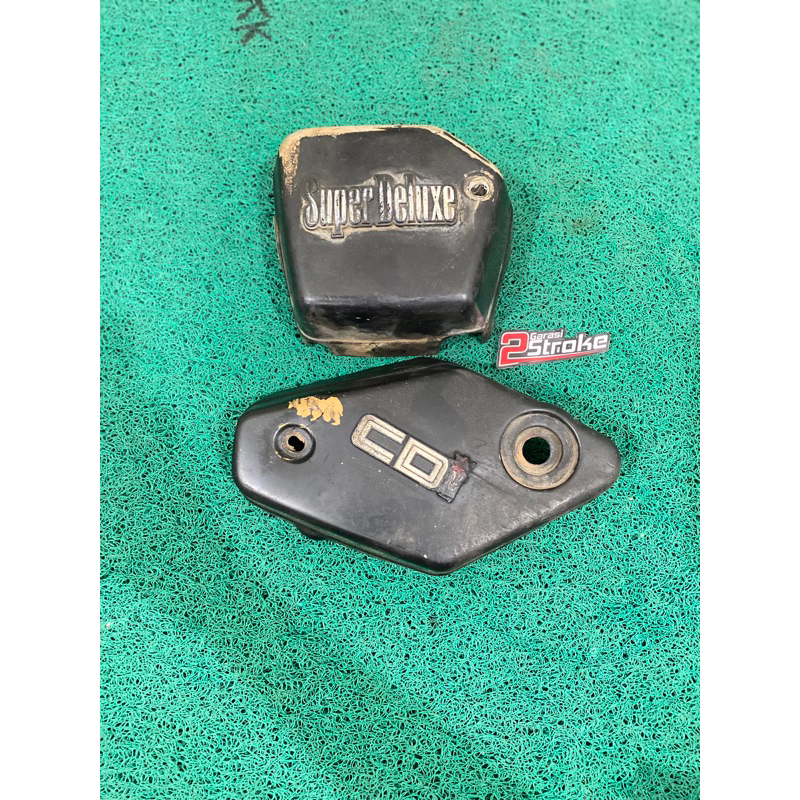 TEPONG TUTUP AKI BOX AKI COVER AKI YAMAHA V80 ROBOT YAMAHA SUPER DELUXE CDI ORIGINAL