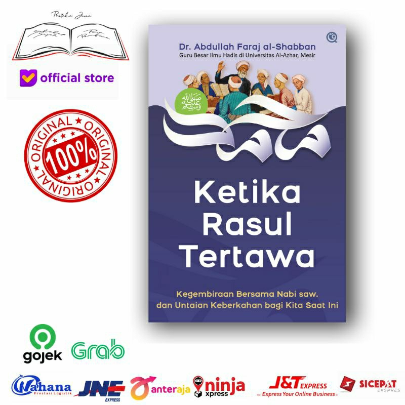 Buku Ketika Rasul Tertawa Kegembiraan Bersama Nabi Muhammad SAW Untaian Keberkahan Bagi Kita Saat In