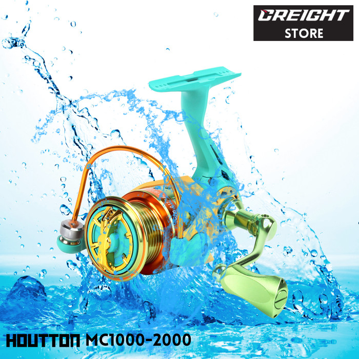 Reel Spinning Metal Premium Tangguh HOUTTON MC1000-2000 5+1BB