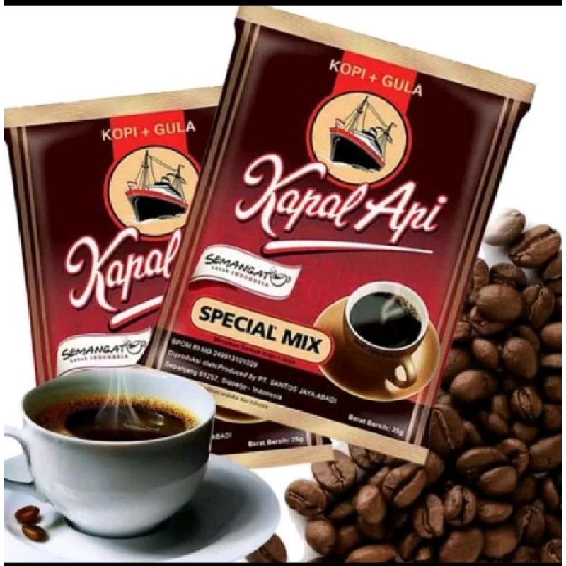 

Kopi hitam kapal api
