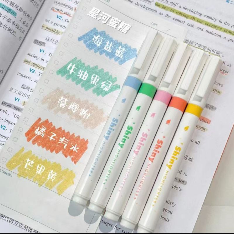 

MS Stabilo Warna Pastel Macaron Pen Set Isi 5 Pcs