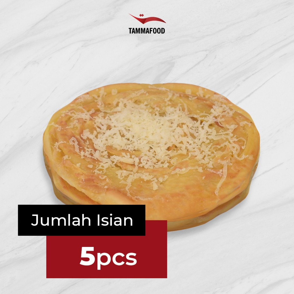 

Roti Maryam Rasa Keju isi 5 pcs