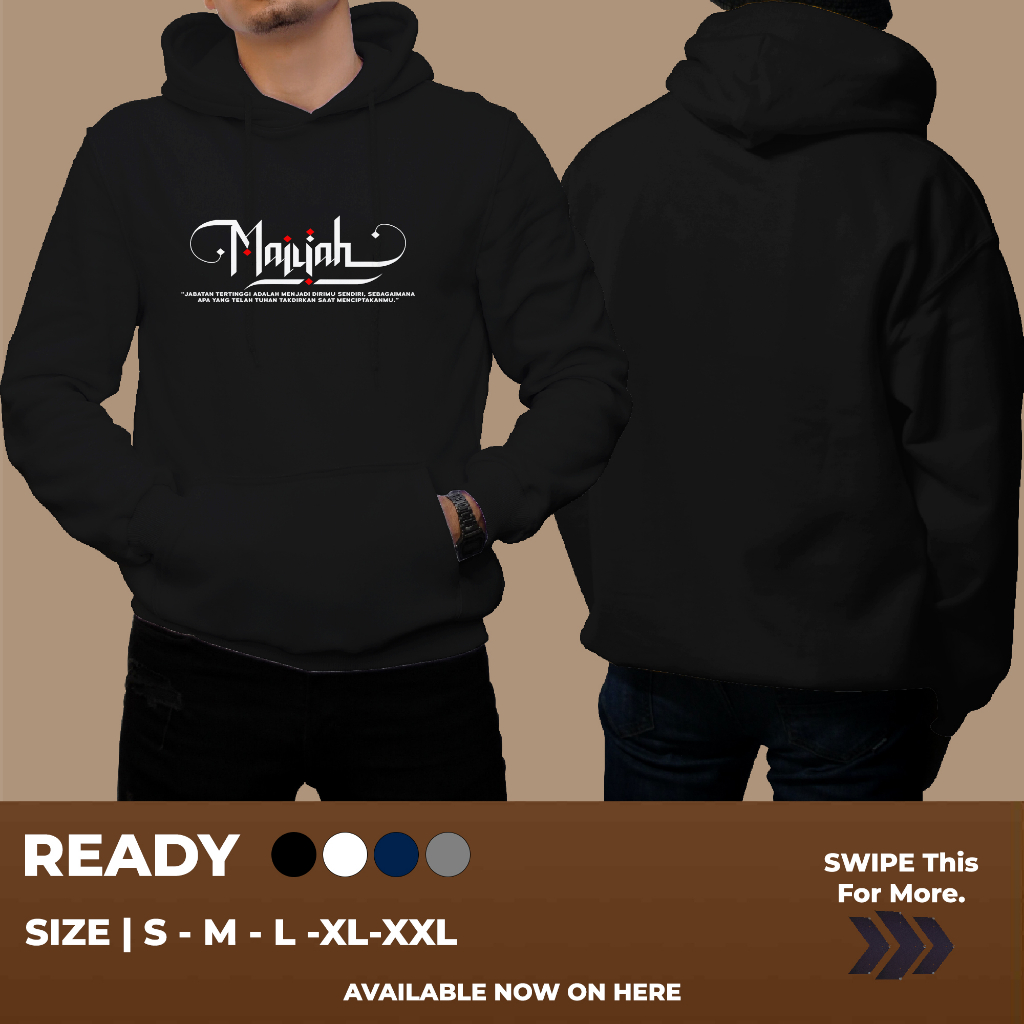 HOODIE MAIYAH FYP KEREN BANGET UNTUK PRIA DAN WANITA