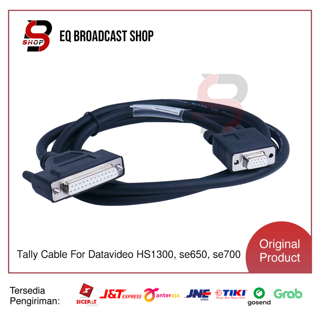 Tally Cable For Datavideo HS1300, se650, se700